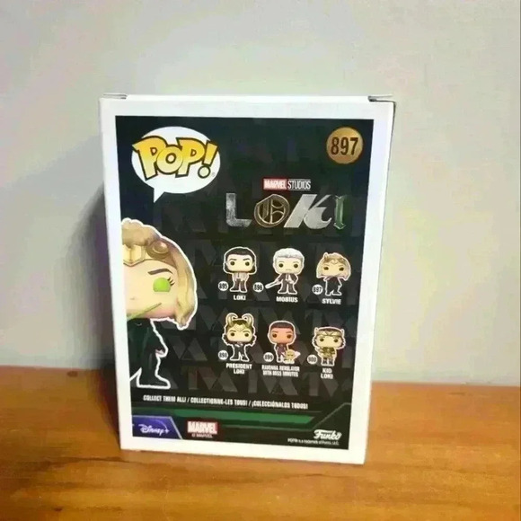 Funko pop 897 Loki Sylvie glow in the dark walmart exclusive - Picture 7 of 8